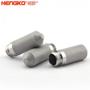 廠家生產(chǎn)0.2-90μm溫濕度傳感器不銹鋼探頭外殼防水防塵耐腐蝕，多種型號(hào)可定制