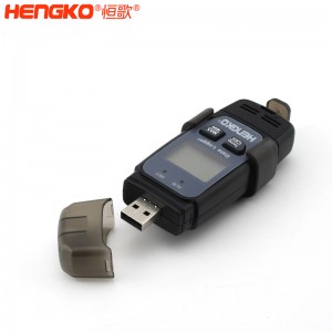 恒歌生產供應無線溫濕度記錄儀傳感器低功耗抗干擾高精準，用于藥品海鮮運輸