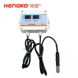 恒歌803工業溫濕度測量儀_工業用溫濕度變送器 分體可拆換探頭