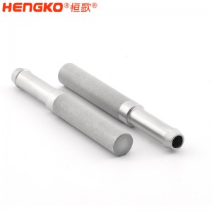 恒歌煙塵儀預(yù)過濾器濾芯_燒結(jié)不銹鋼304-316L采樣預(yù)過濾不銹鋼濾芯