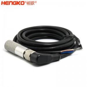 RHT系列高濕度雙防水土壤溫濕度傳感器探頭高靈敏高精度，用于溫室花園測量